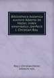 Bibliotheca botanica auctore Alberto de Haller, index emendatus /perfecit J. Christian Bay ., Bay, J. Christian,Haller, Albrecht von, 