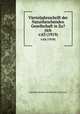 Vierteljahrsschrift der Naturforschenden Gesellschaft in Zu?rich.. v.63 (1919), Naturforschende Gesellschaft in Zu?rich 