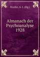 Almanach der Psychoanalyse 1928, Storfer, A. J. (Hg.) 