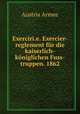 Exerciri.e. Exercier-reglement fur die kaiserlich-koniglichen Fuss-truppen. 1862, Austria Armee 