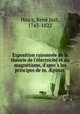 Exposition raisonne?e de la the?orie de l