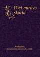 Поэт мировой скорби, Arabazhin, Konstantin Ivanovich, 1866- 
