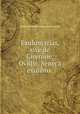 Exulum trias, sive de Cicerone, Ovidio, Seneca exulibus ., Henricus Martinus Regnerus Leopold 