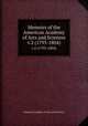 Memoirs of the American Academy of Arts and Sciences.. v.2 (1793-1804), American Academy of Arts and Sciences. 