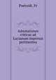 Adnotationes criticae ad Lucianum imprimis pertinentes, Fr. Paetzolt 