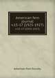 American fern journal.. v.15-17 (1925-1927), American Fern Society. 