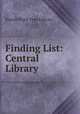 Finding List: Central Library, Enoch Pratt Free Library 