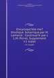 Encyclope?die me?thodique. botanique.par M. Lamarck . Continue?e par J.L.M. Poiret. Supplement.. v.1 suppl., Lamarck, Jean Baptiste Pierre Antoine de Monet de,,Poiret, Jean Louis Marie, 
