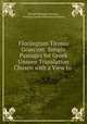 Florilegium Tironis Graecum: Simple Passages for Greek Unseen Translation Chosen with a View to ., Ronald Montagu Burrows, William Charles Flamstead Walters 