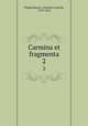 Carmina et fragmenta. 2, Pindar,Heyne, Christian Gottlob, 1729-1812 