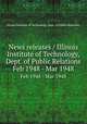 News releases / Illinois Institute of Technology, Dept. of Public Relations.. Feb 1948 - Mar 1948, Illinois Institute of Technology. Dept. of Public Relations. 