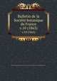 Bulletin de la Societe botanique de France. v.10 (1863), Societe botanique de France 