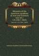 Memoirs of the American Academy of Arts and Sciences.. new ser.:v.8 (1861-1863), American Academy of Arts and Sciences. 
