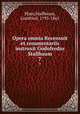 Opera omnia Recensuit et commentariis instruxit Godofredus Stallbaum. 7, Plato,Stallbaum, Gottfried, 1793-1861 