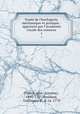 Trait de l`horlogerie, mchanique et pratique. approuv par l`Academie royale des sciences. Tome premier, Thiout Antoine 