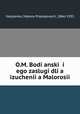 O.M. Bodi?anskii i ego zaslugi dli?a izuchenii?a Malorosii, Vasylenko, Mykola Prokopovych, 1866-1935 