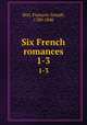 Six French romances. 1-3, Francois-Joseph Dizi 