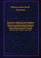 Mimnermi Colophonii Carminum quae supersunt. Commentatione praemissa disposuit emendavit atque in salutem Graecorum pro patria pugnantium edidit Nicolaus Bachius. Accessit Epimetrum ad Solonem poetam, Mimnermus,Bach, Nicolaus 