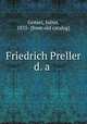 Friedrich Preller d. a?., Gensel, Julius, 1835- [from old catalog] 