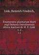 Enumeratio plantarum Horti regii botanici berolinensis altera.Auctore dr. H. F. Link .. v. 2, Link, Heinrich Friedrich, 