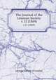 The Journal of the Linnean Society.. v.12 (1869), Linnean Society of London. 