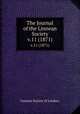 The Journal of the Linnean Society.. v.11 (1871), Linnean Society of London. 