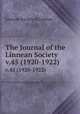 The Journal of the Linnean Society.. v.45 (1920-1922), Linnean Society of London. 