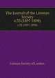 The Journal of the Linnean Society.. v.33 (1897-1898), Linnean Society of London. 