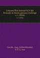 Linnaea?Ein Journal fu?r die Botanik in ihrem ganzen Umfange.. v.1 (1826), Garcke, Aug.,Schlechtendal, D. F. L. von 