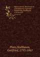 Opera omnia. Recensuit et commentariis instruxit Godofredus Stallbaum. v.10 sect.03, Plato,Stallbaum, Gottfried, 1793-1861 