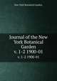 Journal of the New York Botanical Garden.. v. 1-2 1900-01, New York Botanical Garden. 