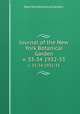 Journal of the New York Botanical Garden.. v. 33-34 1932-33, New York Botanical Garden. 