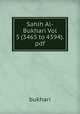 Sahih Al-Bukhari Vol 5 (3465 to 4394).pdf, Bukhari 