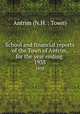 School and financial reports of the Town of Antrim, for the year ending .. 1938, Antrim (N.H. : Town) 