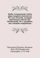 Idyllia. Commentariis criticis atque exegeticis instruxit Ad. Th. Arm. Fritzsche. Accedunt adnotationes selectae Chr. Wordsworthii. Ed. 2. parabilior, uno volumine comprehensa, Theocritus,Fritzsche, Hermann, 1818-1878,Wordsworth, Christopher, 1774-1846 