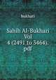 Sahih Al-Bukhari Vol 4 (2491 to 3464).pdf, Bukhari 