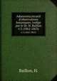 Adansonia;recueil d`observations botaniques /redige par le Dr. H. Baillon.. v.3 (1862-1863), Baillon, H. 