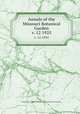 Annals of the Missouri Botanical Garden. v. 12 1925, Henry Shaw School of Botany.,Missouri Botanical Garden. 