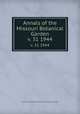 Annals of the Missouri Botanical Garden. v. 31 1944, Henry Shaw School of Botany.,Missouri Botanical Garden. 