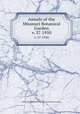Annals of the Missouri Botanical Garden. v. 37 1950, Henry Shaw School of Botany.,Missouri Botanical Garden. 