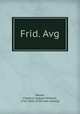 Frid. Avg, Wenck, Friedrich August Wilhelm, 1741-1810. [from old catalog] 