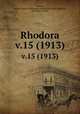 Rhodora. v.15 (1913), Fernald, Merritt Lyndon,,New England Botanical Club.,Robinson, Benjamin Lincoln, 