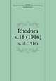 Rhodora. v.18 (1916), Fernald, Merritt Lyndon,,New England Botanical Club.,Robinson, Benjamin Lincoln, 