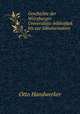 Geschichte der Wurzburger Universitats-bibliothek bis zur Sakularisation., Otto Handwerker 