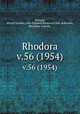 Rhodora. v.56 (1954), Fernald, Merritt Lyndon,,New England Botanical Club.,Robinson, Benjamin Lincoln, 