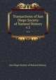 Transactions of San Diego Society of Natural History.. v.1, San Diego Society of Natural History. 