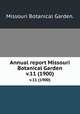 Annual report Missouri Botanical Garden.. v.11 (1900), Missouri Botanical Garden. 