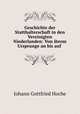 Geschichte der Statthalterschaft in den Vereinigten Niederlanden: Von ihrem Ursprunge an bis auf ., Johann Gottfried Hoche 
