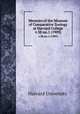 Memoirs of the Museum of Comparative Zoology at Harvard College.. v.38:no.1 (1909), Harvard University. 
