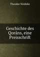 Geschichte des Qorans, eine Preisschrift, Theodor Noldeke 